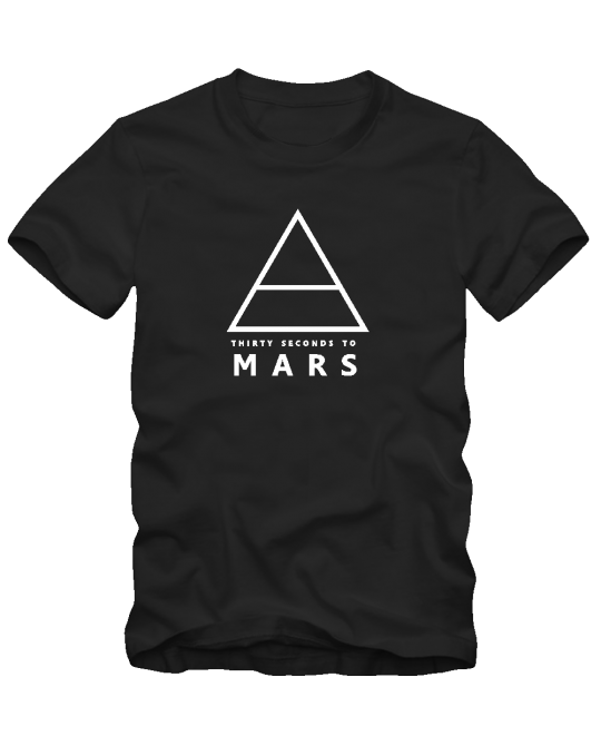 marškinėliai 30 seconds to mars